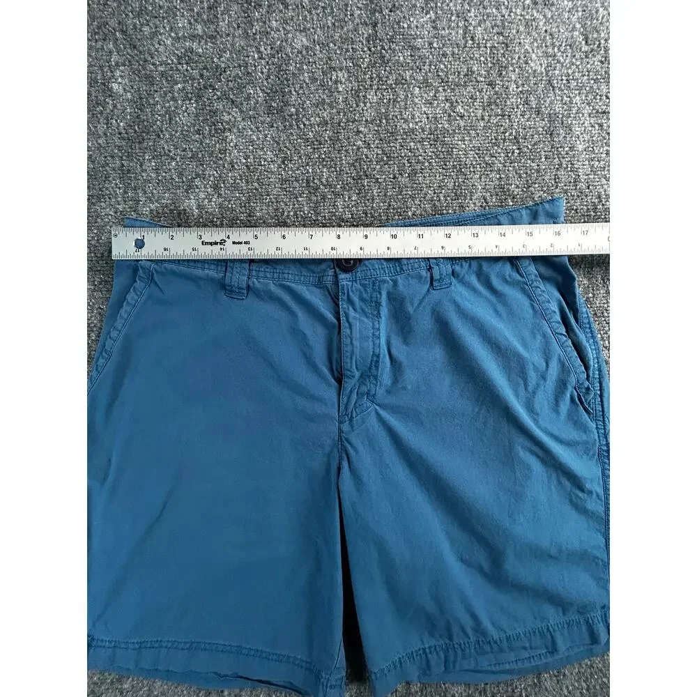 Columbia Men's Blue Stretch Casual Chino Shorts Size 32